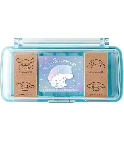 Amazon.com: Sanrio 932710 Hanamaru Ghost Penetrating Stamp Set